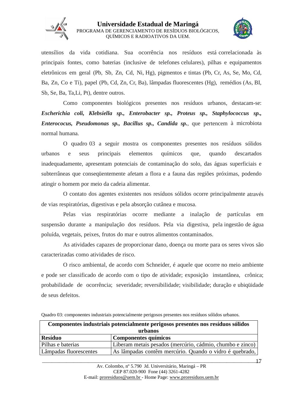 Página 17 do PMGIRSU de Lupiónopolis