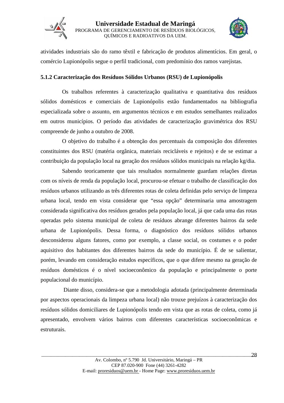 Página 28 do PMGIRSU de Lupiónopolis
