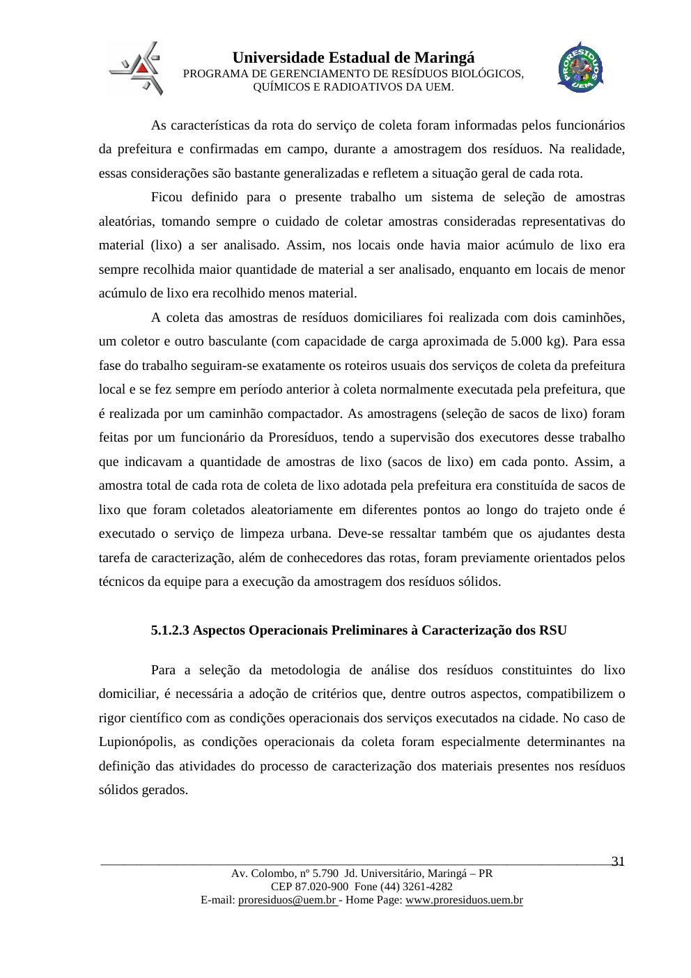 Página 31 do PMGIRSU de Lupiónopolis